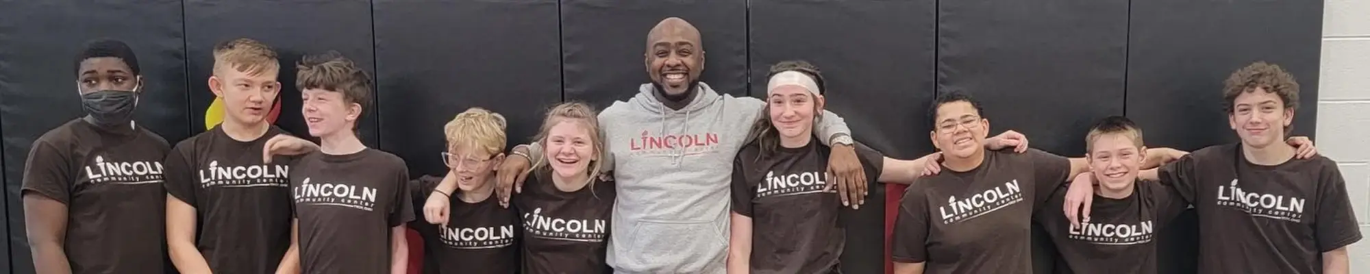 Lincoln Community Center basketball team